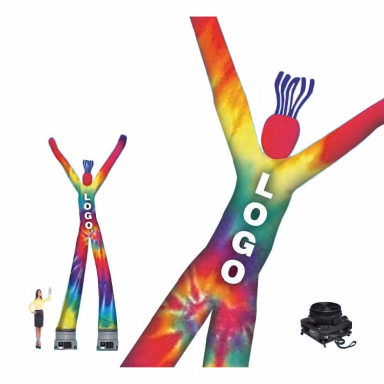 18 ft Dancing Inflatables 2 Legged Fabic with 18" Fan