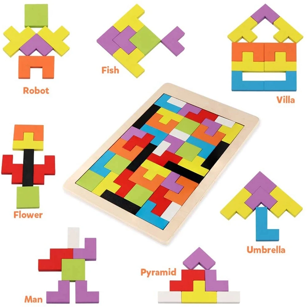 Colorful 3D Russian Blocks Puzzle 1