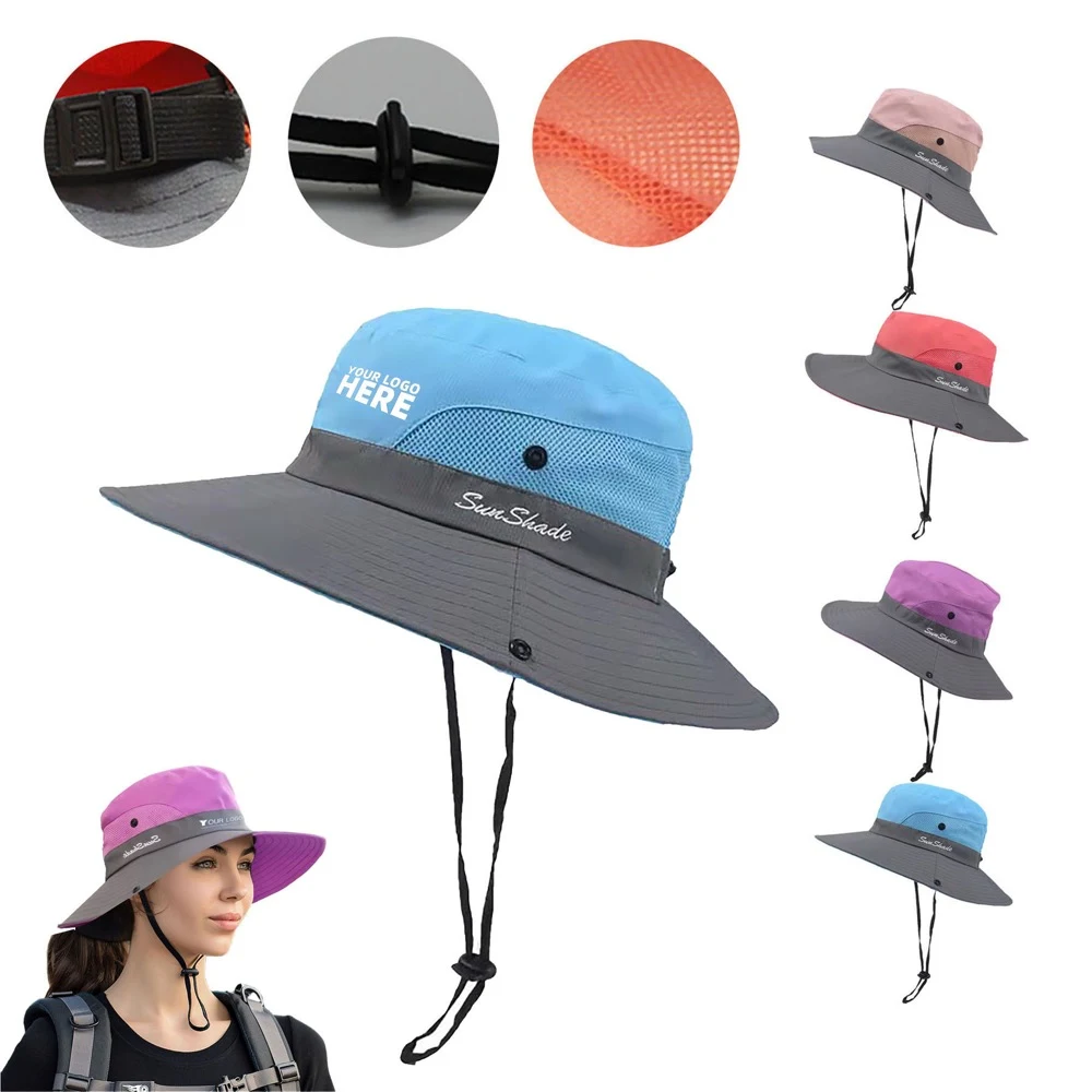 Women's Ponytail Sun Hat 1