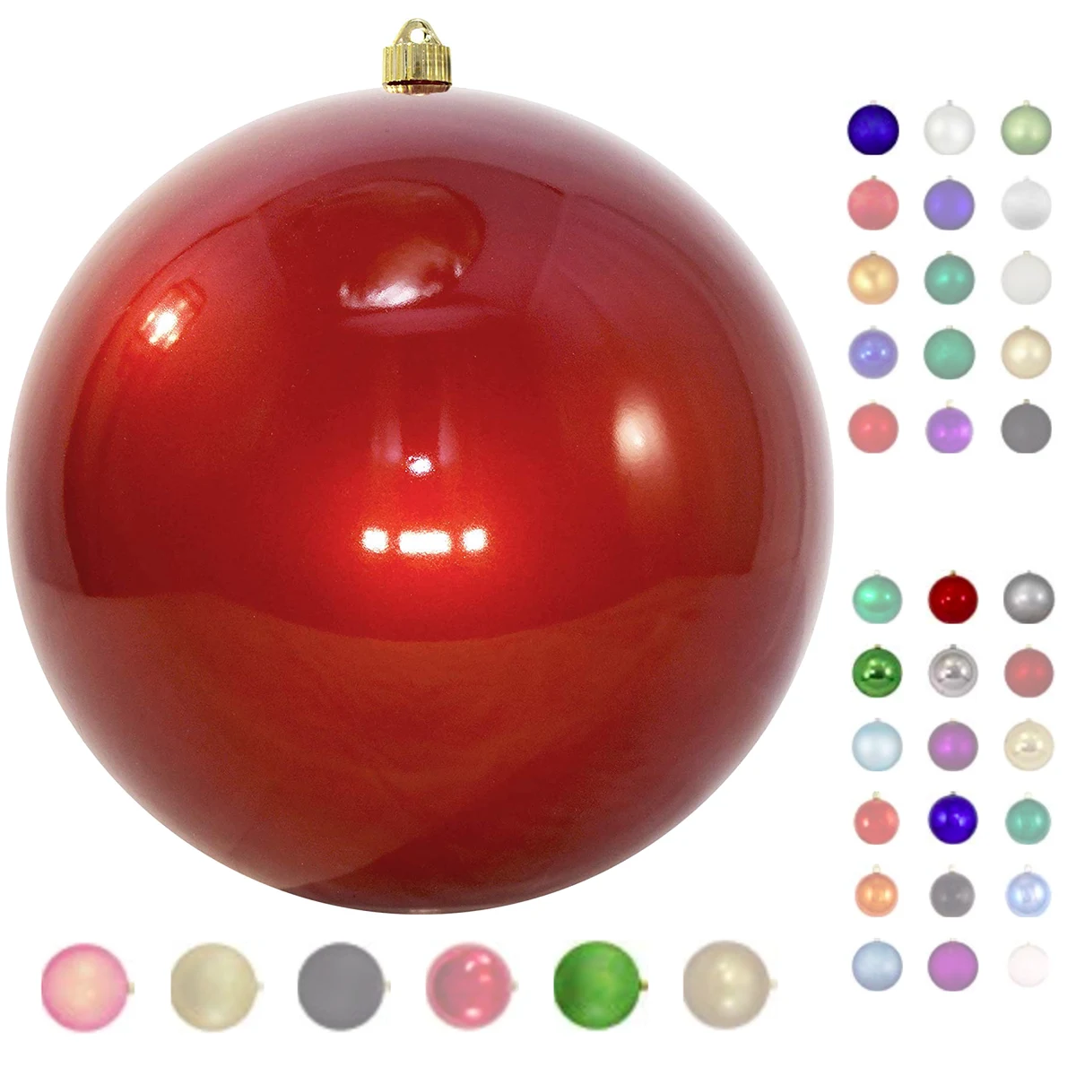 80mm 3 1/8" Christmas Balls Ornaments 1