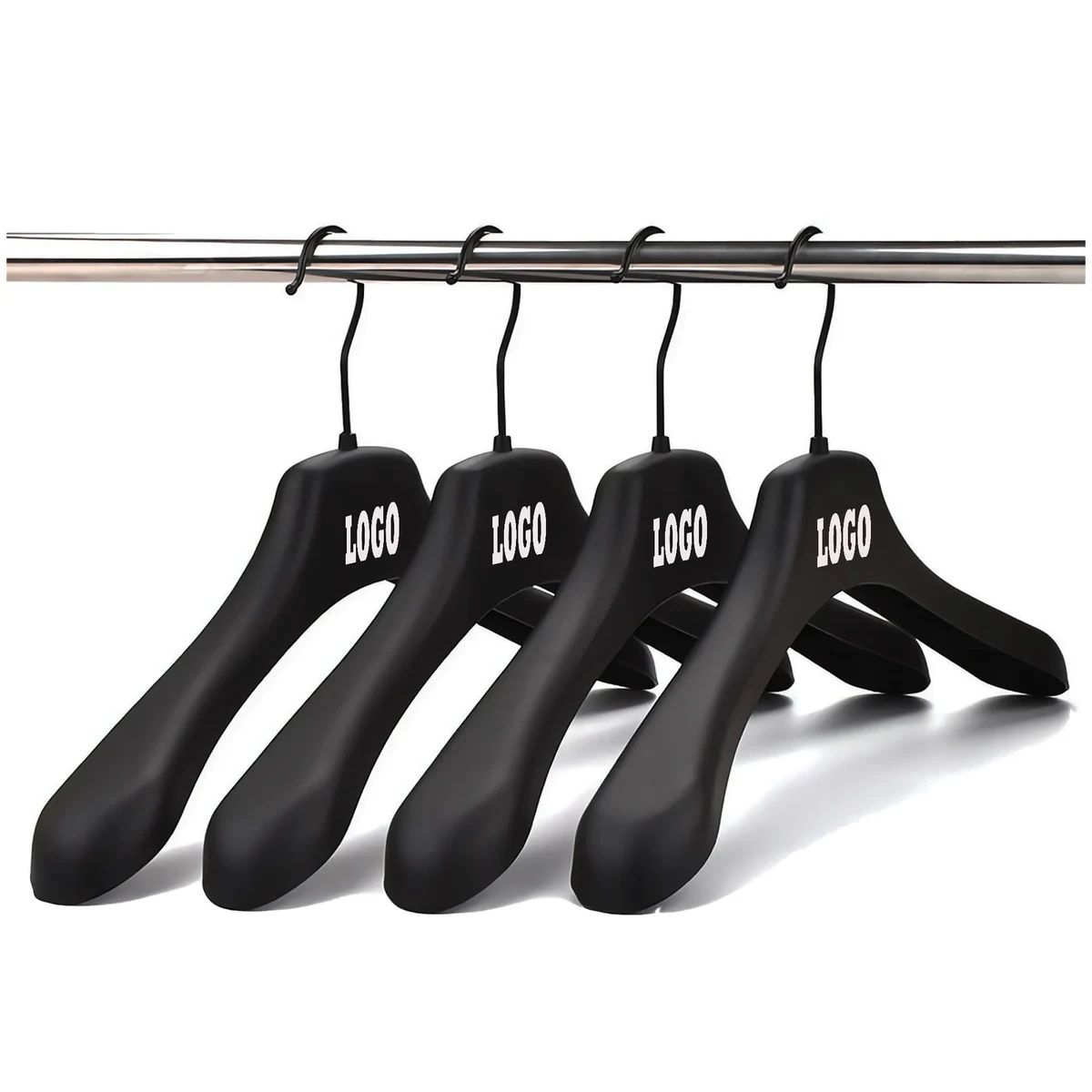 MOQ 100 Plastic Non-Slip Suit Hanger 1
