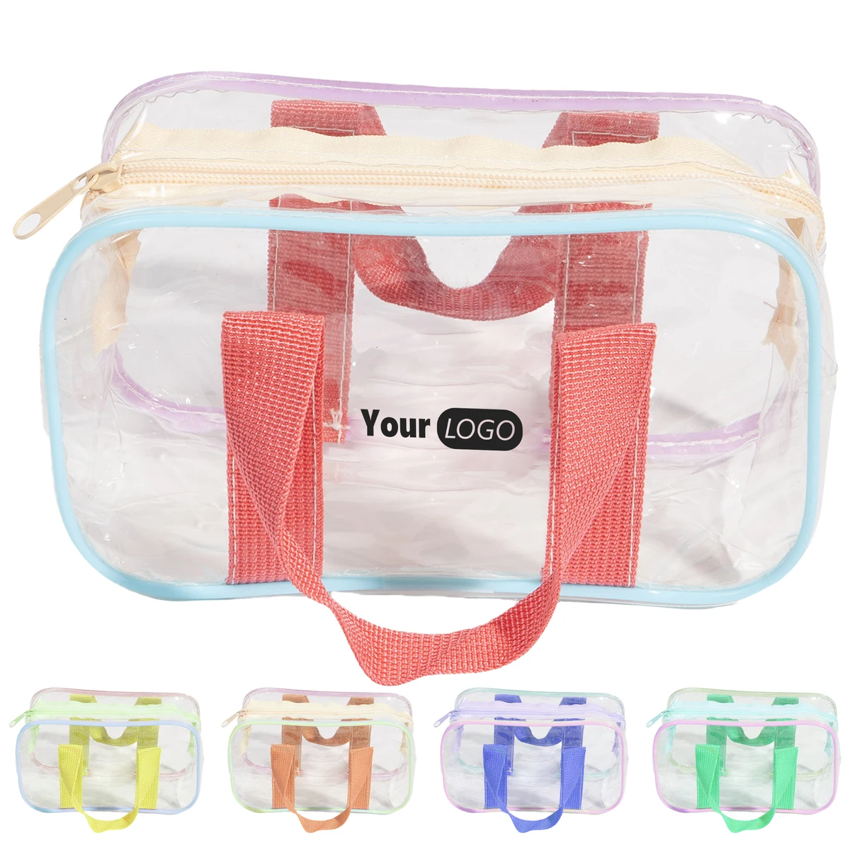 Pvc Personalized Transparent Cosmetic Pouch 1