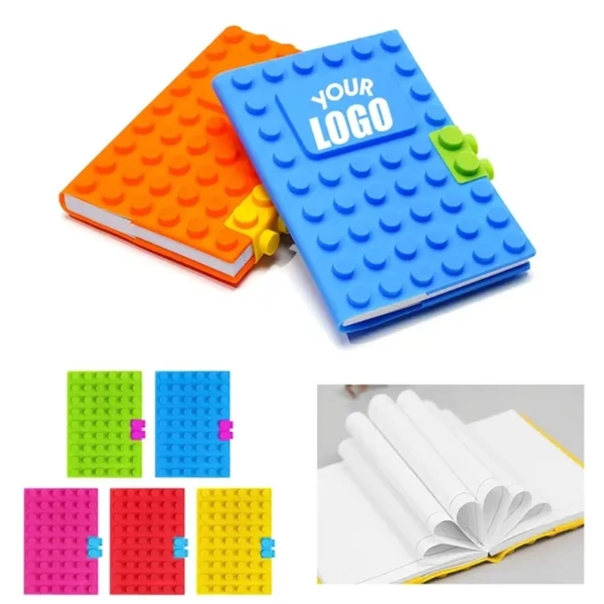 A6 Notebook Silicone Decompression Building Block 1