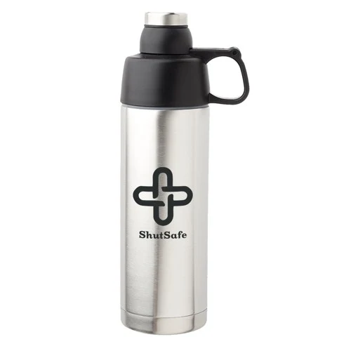 Stainless Steel Insulated Water Flask - Double Wall Vacuum, 18 oz. 1