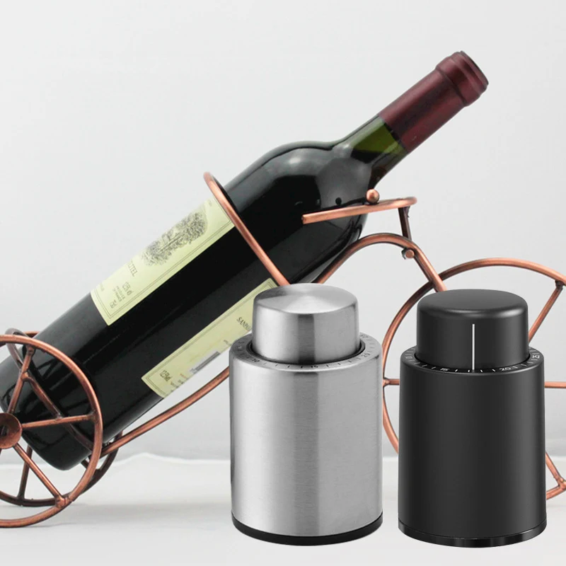 Wine Bottle Stopper With Date Marker 1