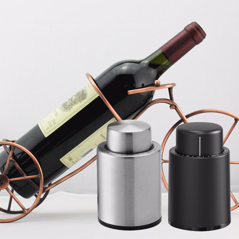 Wine Bottle Stopper With Date Marker