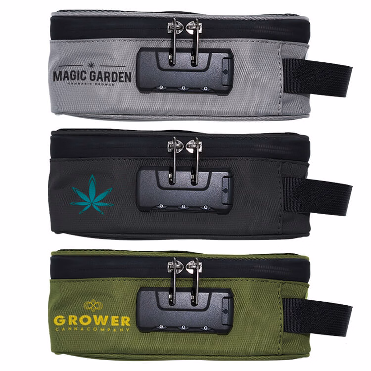 Custom Smell Proof Stash Carrying Case with Combination Lock