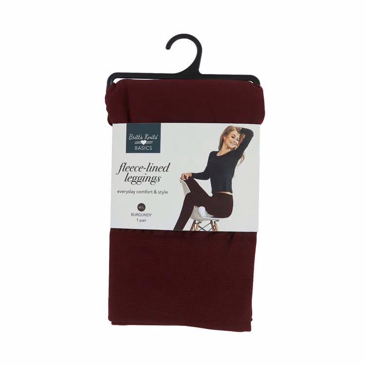 Fleece-Lined Leggings - Assorted Colors S/M-L/XL