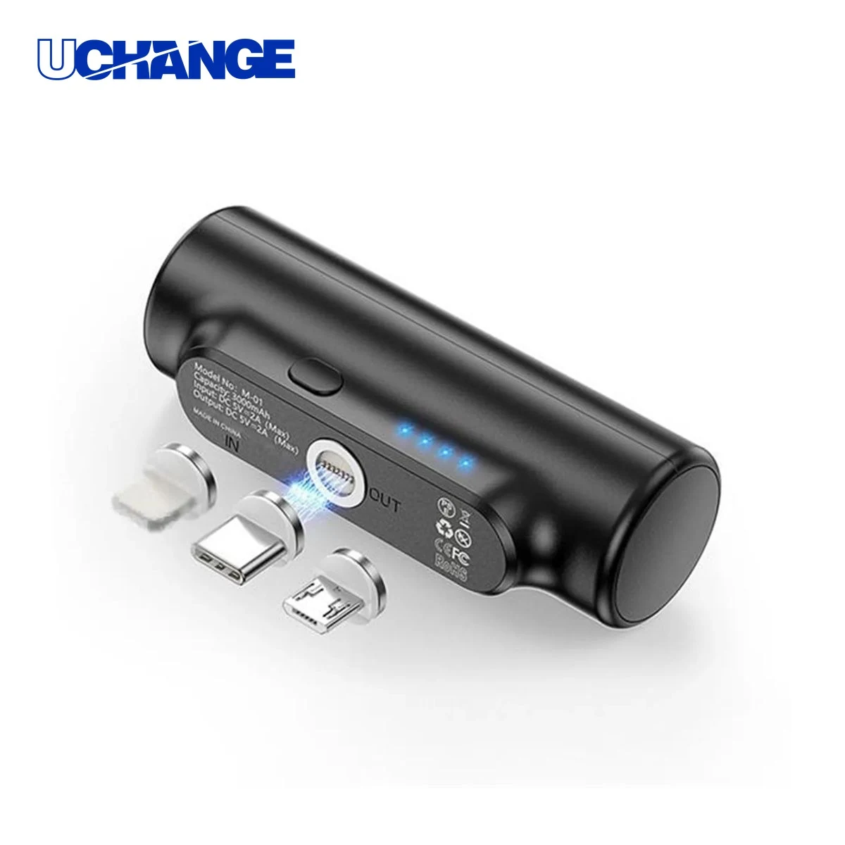 Magnetic Mobile Power Bank with Wireless Fast Charging (3000 mAh) 1