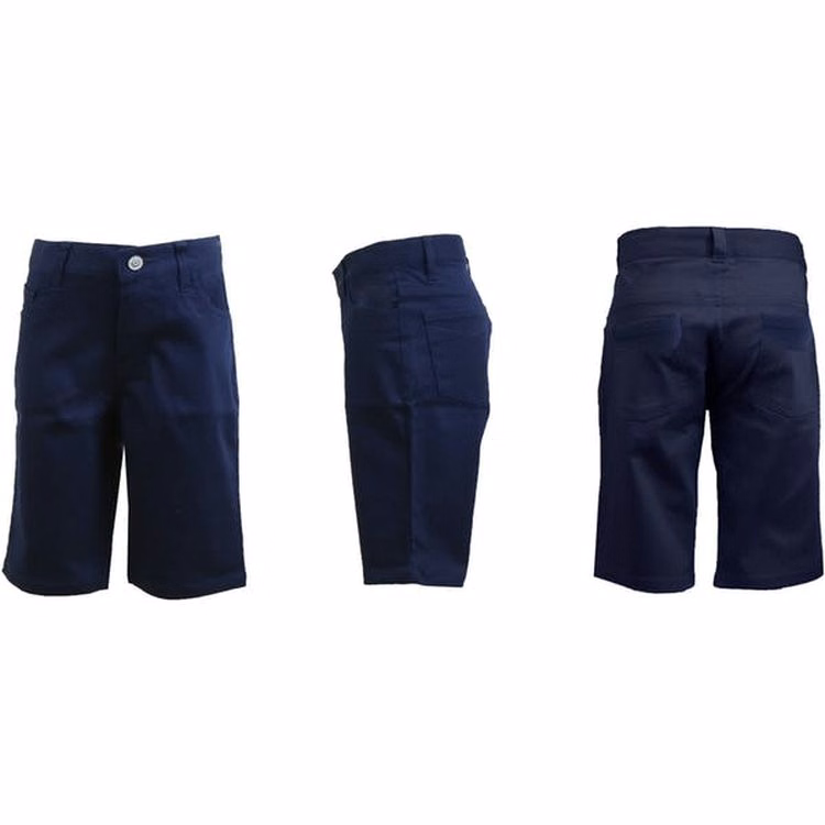 Girls' School Uniform Shorts - Navy Size 4