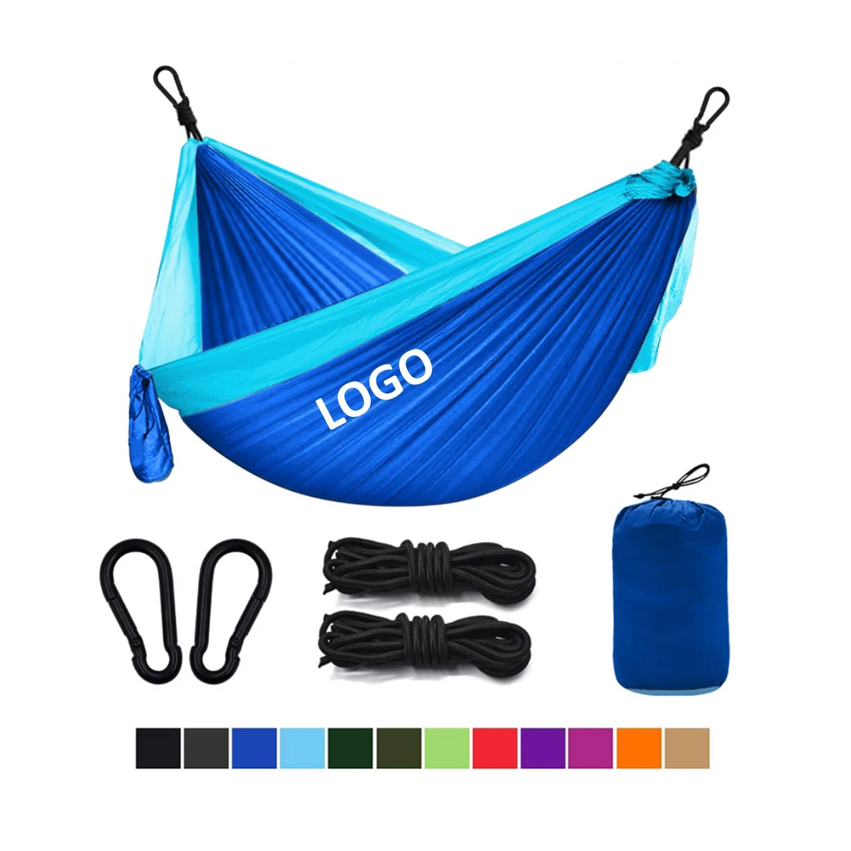 Outdoor Parachute Nylon Camping Hammock 1