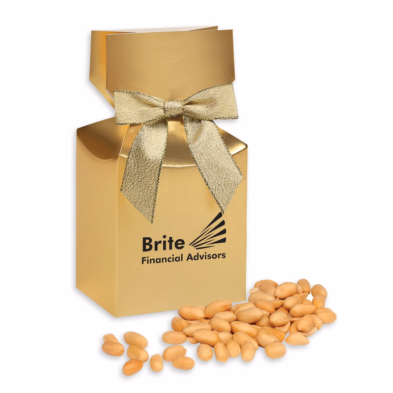 Virginia Peanuts in Gold Premium Delights Gift Box