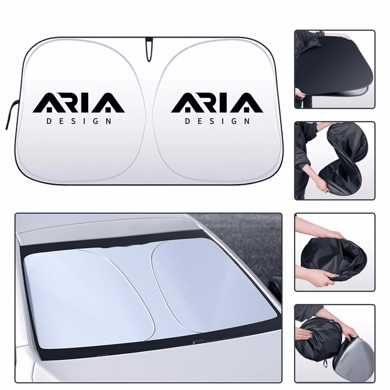 UPF50+ Foldable Car Sunshade