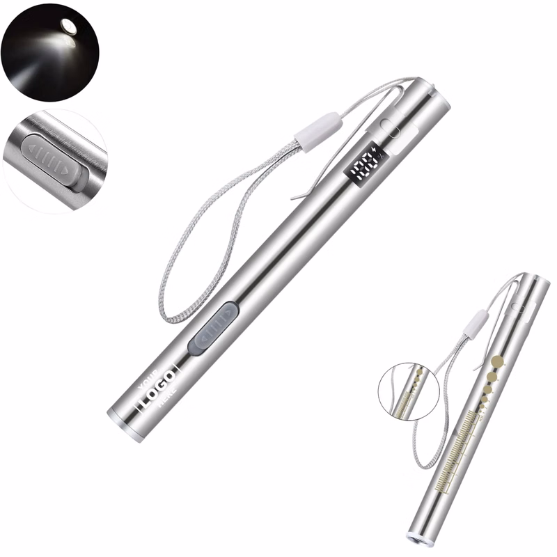 Power Level Display Mini Flashlight