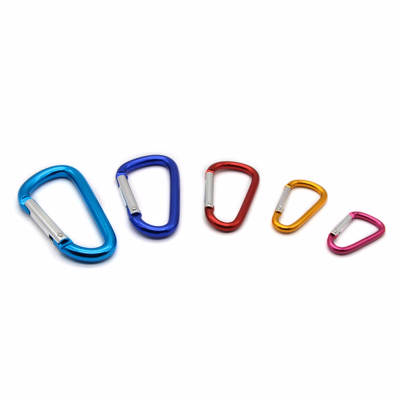 #5 D-shaped 3.4g carabiner water bottle hook