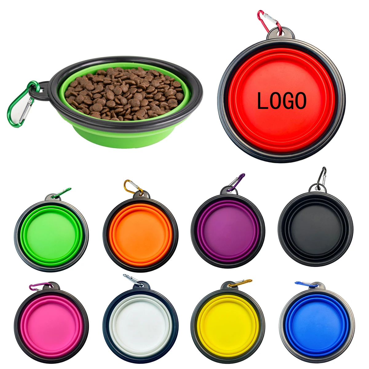 22oz Pet Bowl Tpe Dog Bowl Cat Bowl Out Portable 1