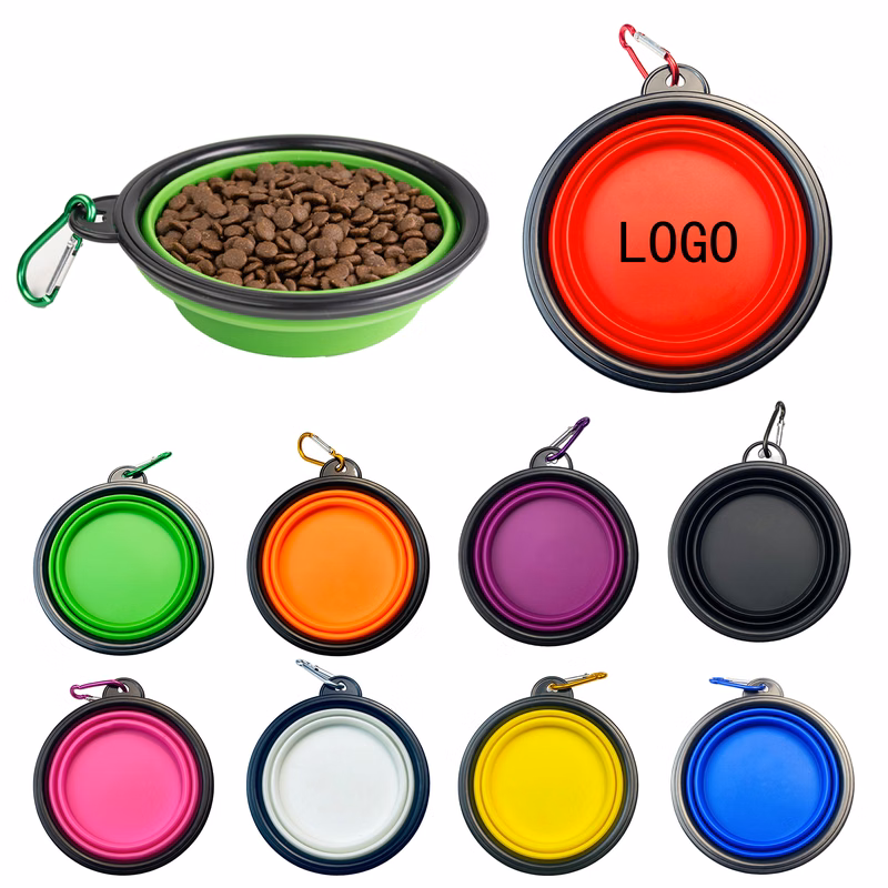 22oz Pet Bowl Tpe Dog Bowl Cat Bowl Out Portable