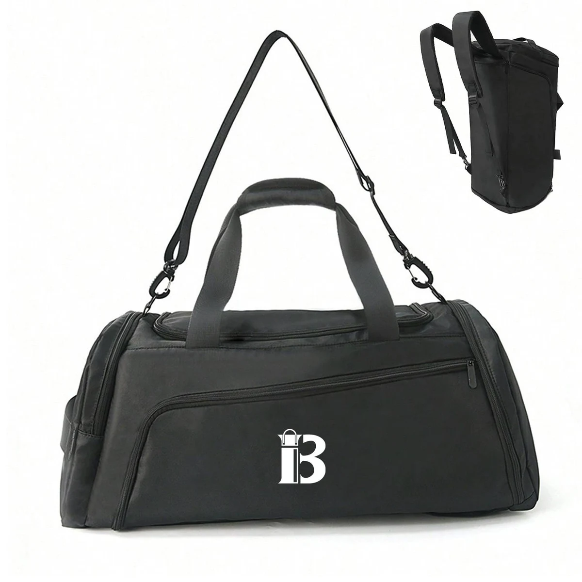 Polyester Portable Sports Travel Duffel Bag 1
