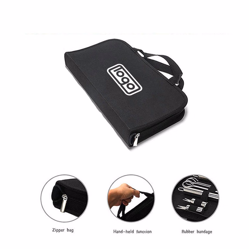 25pcs Extra Thick Stainless Steel Grill Tool Set