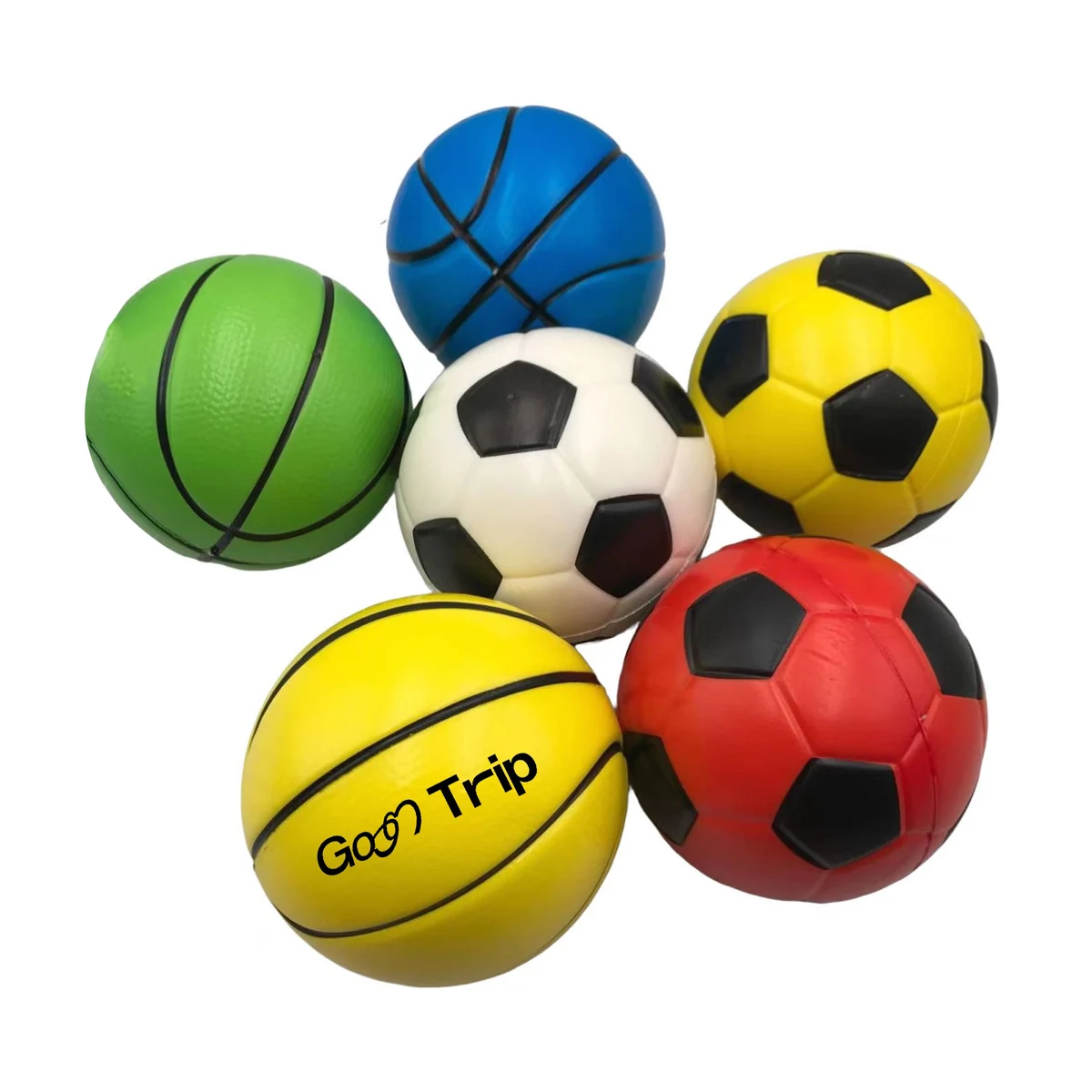 5" Football Basketball Stress Ball 1
