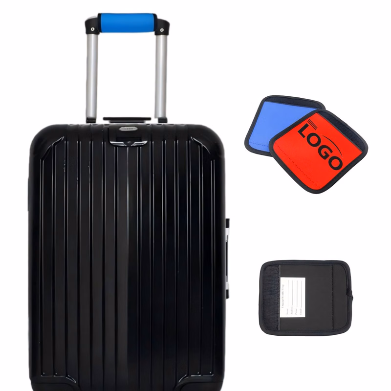 Suitcase Strap Cover With Contact Slot