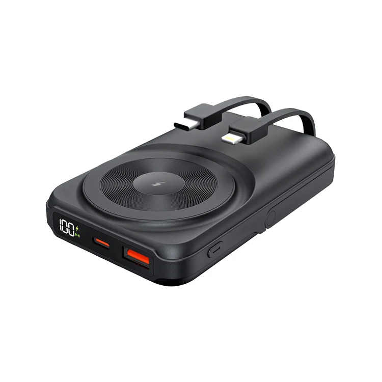 3 in 1 Magnetic Wireless Charging Power Bank 1