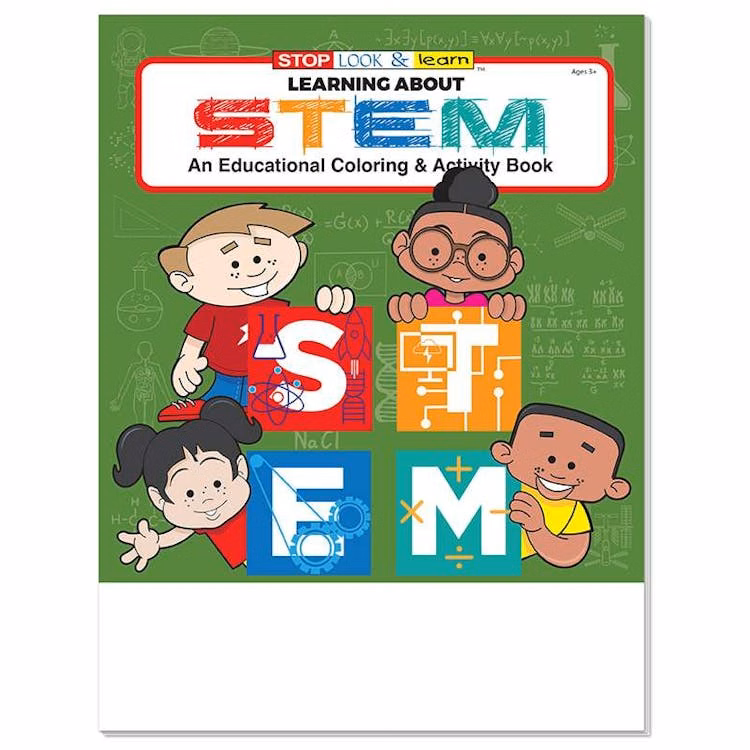 Learning About STEM Coloring Books