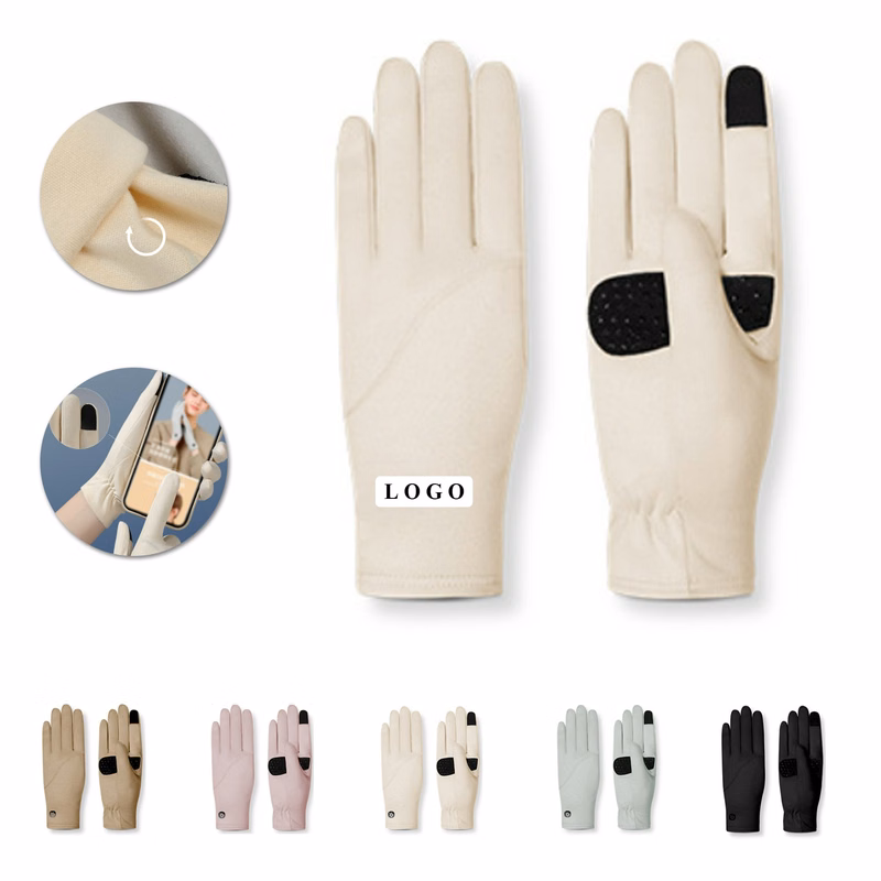 Windproof Velvet Touch Screen Gloves