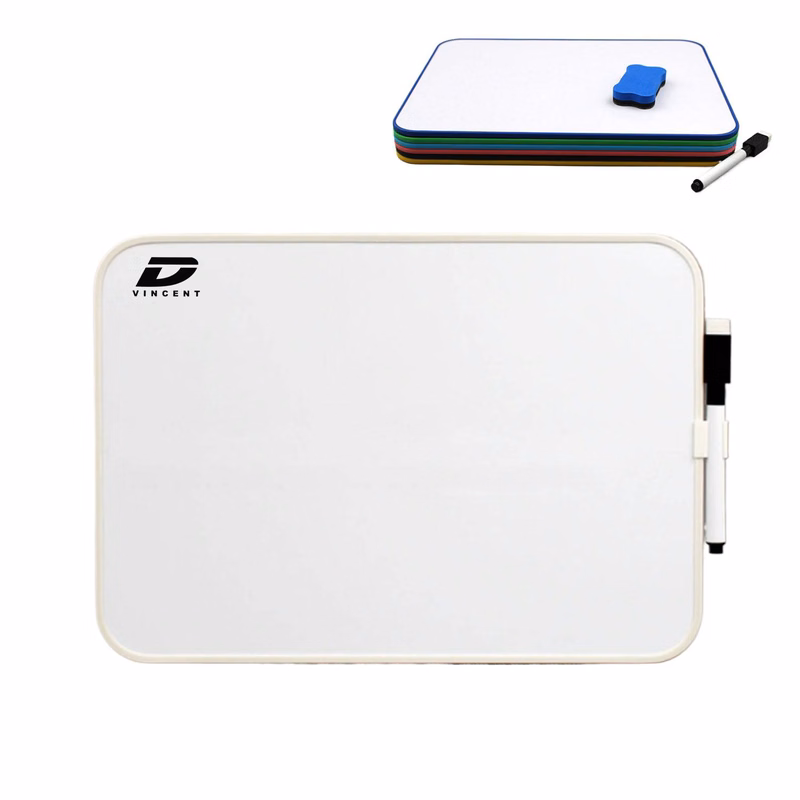 Durable Double-Sided Reusable Erasable Plastic White Board