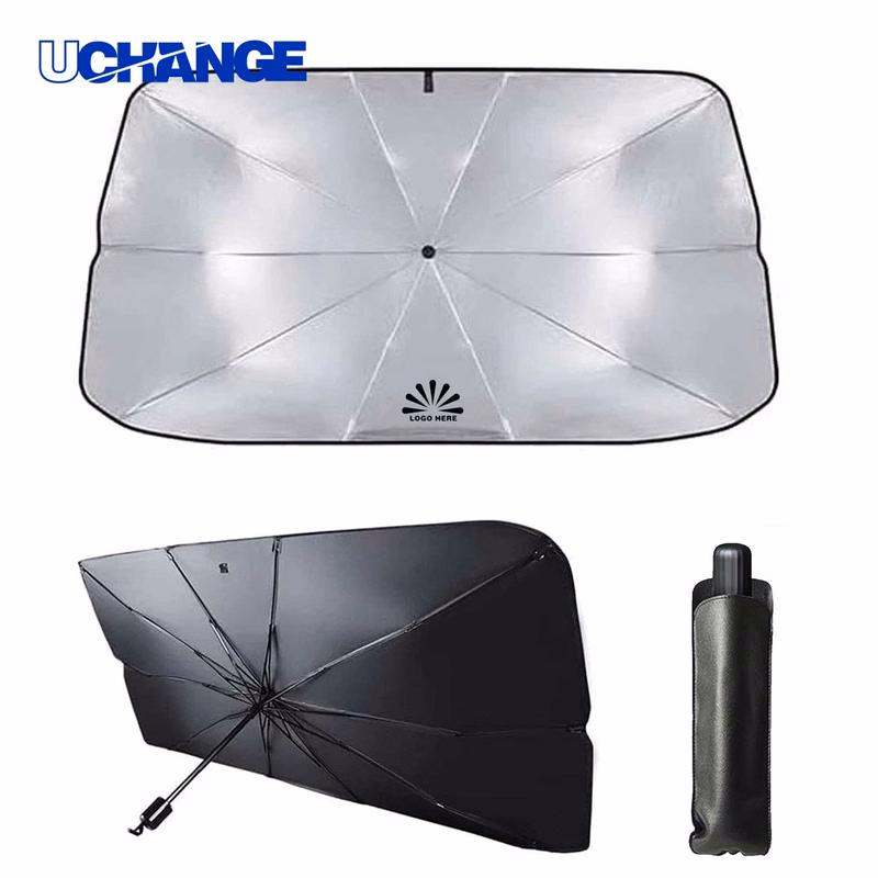 Umbrella-Style Car Sunshade