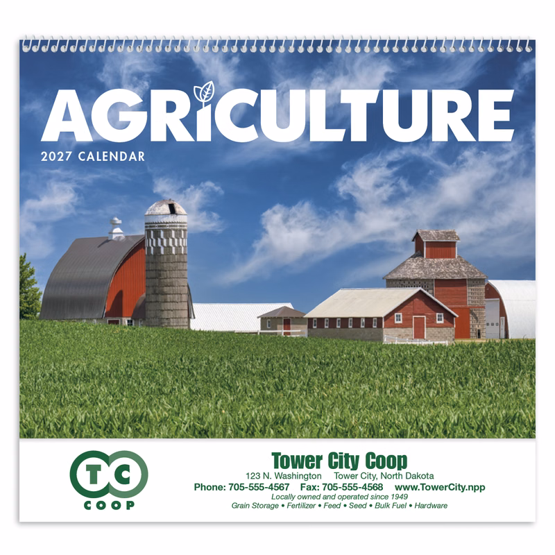 Good Value™ Agriculture - Spiral Calendar