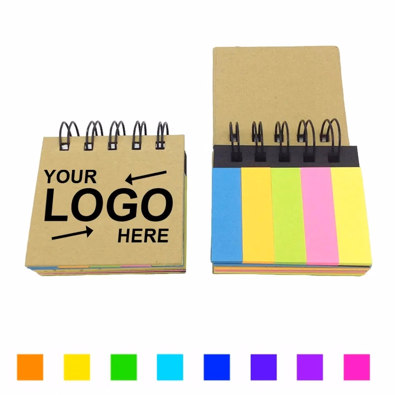 Mini Spiral Sticky Note Pad