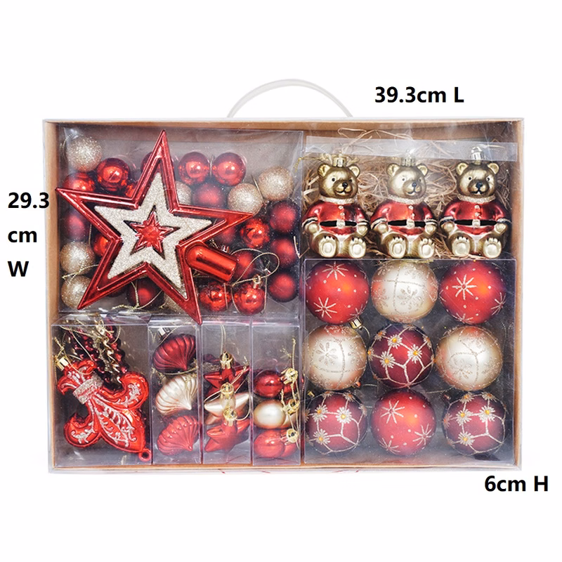 Christmas Tree 80pcs Decoration Set