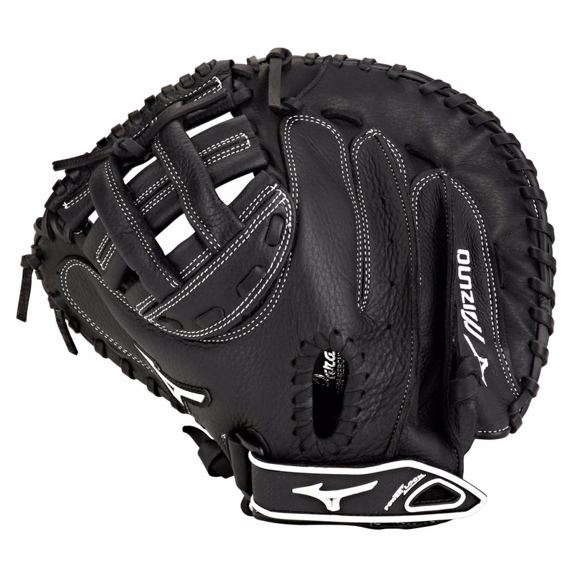 Prospect Series Youth Fastpitch Catcher's Mitt 32.5", H Web, ButterSoft Palm Liner, Full Grain Leat