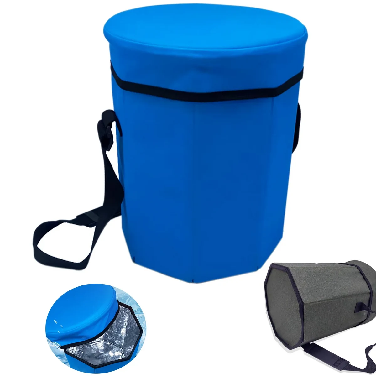 Portable Seat Padded Cooler Bag For Picnic 1