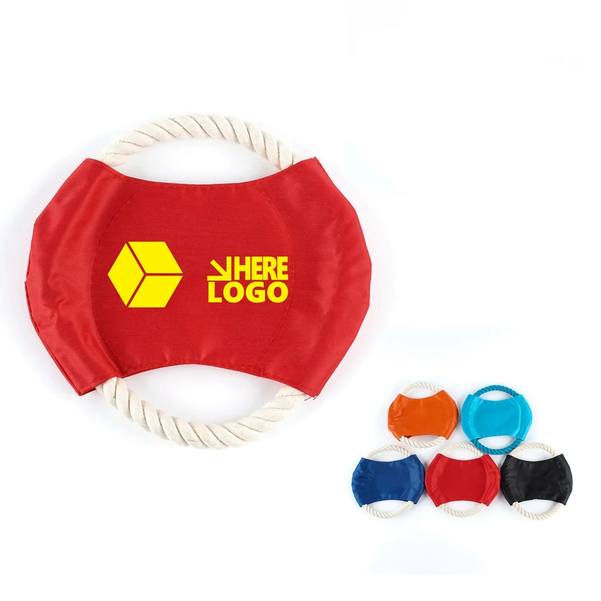 Dog Rope Flying Disc Toy 1