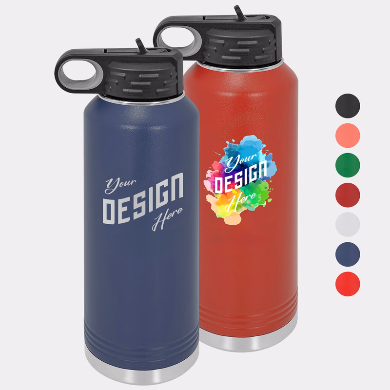 40 oz Polar Camel® Stainless Steel Insulated Water Bottle