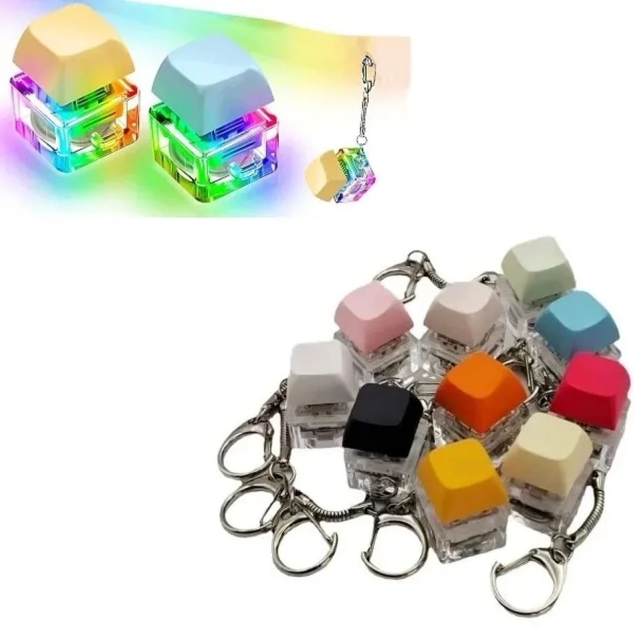 Colorful LED Light Keyboard Fidget Toys Clicker 1