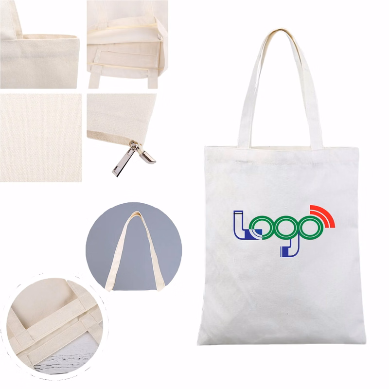 Canvas Tote Bag With Custom Logo