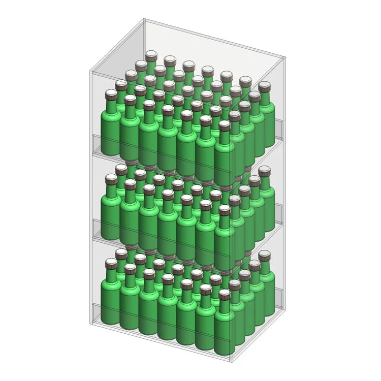 Acrylic Beverage Display - 3 Levels 1