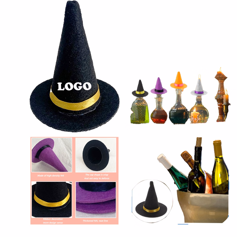 MOQ 10 pcs Bottle Topper Hat