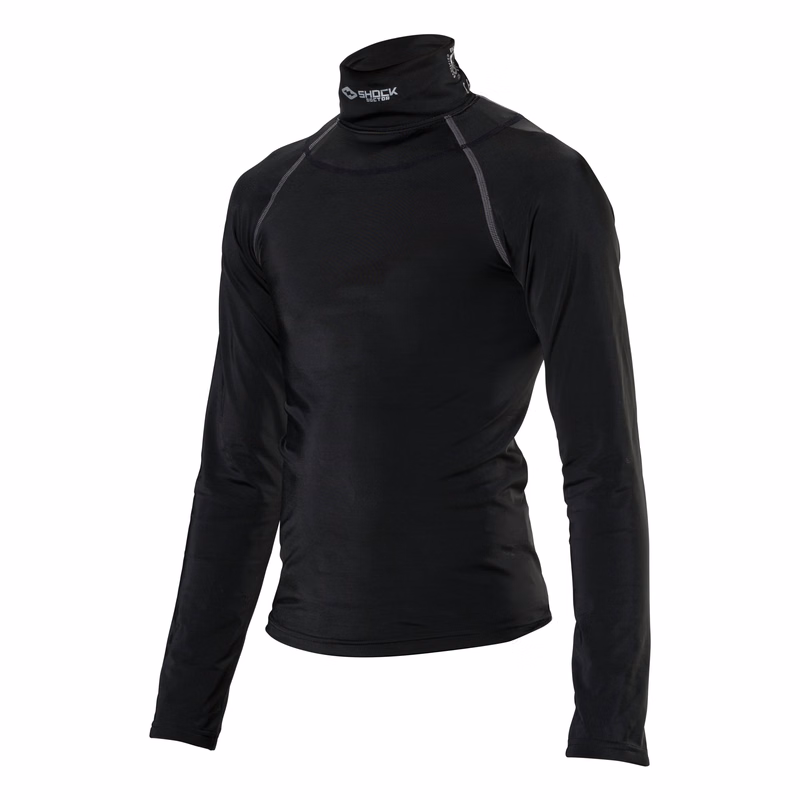 Boy's Ultra Comp Neckguard Hockey Shirt LS