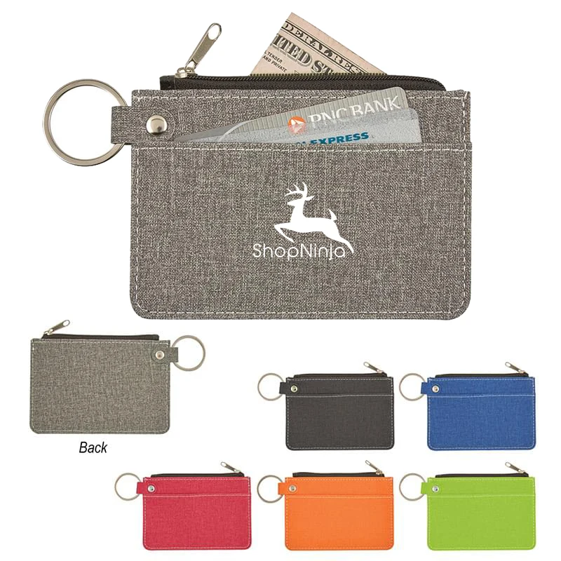 Durable Heathered Card Wallet 1