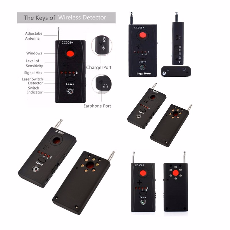 Anti-Spy Hidden Camera Lens Detector/GSM Device Finder