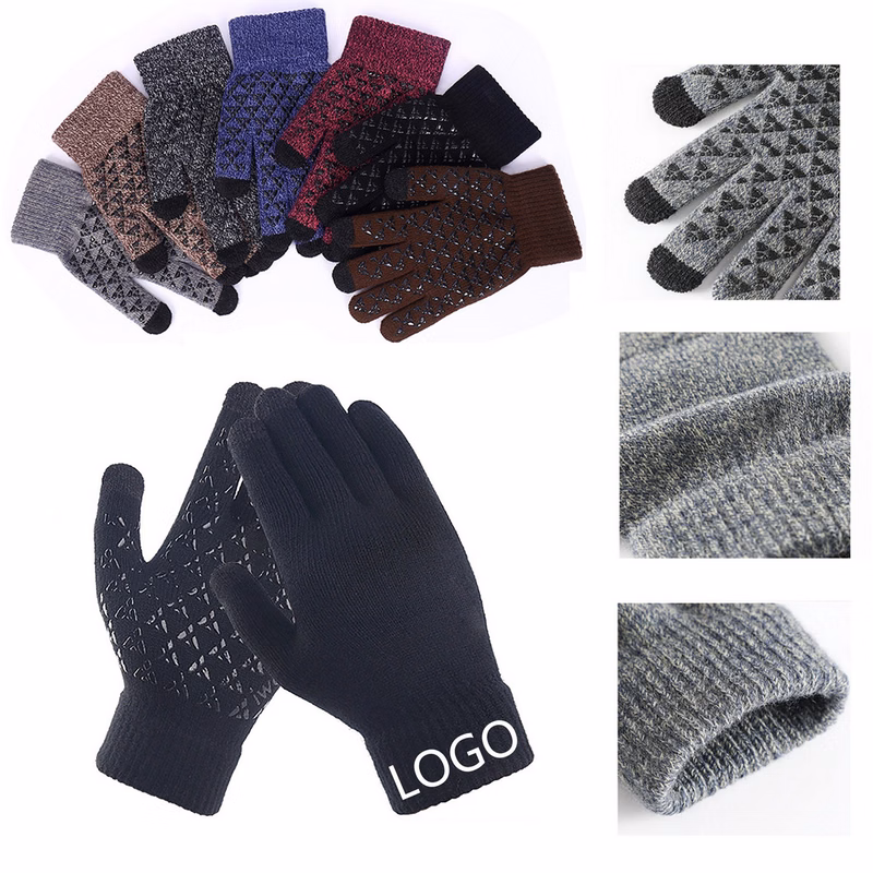 Winter Knit Touchscreen Gloves