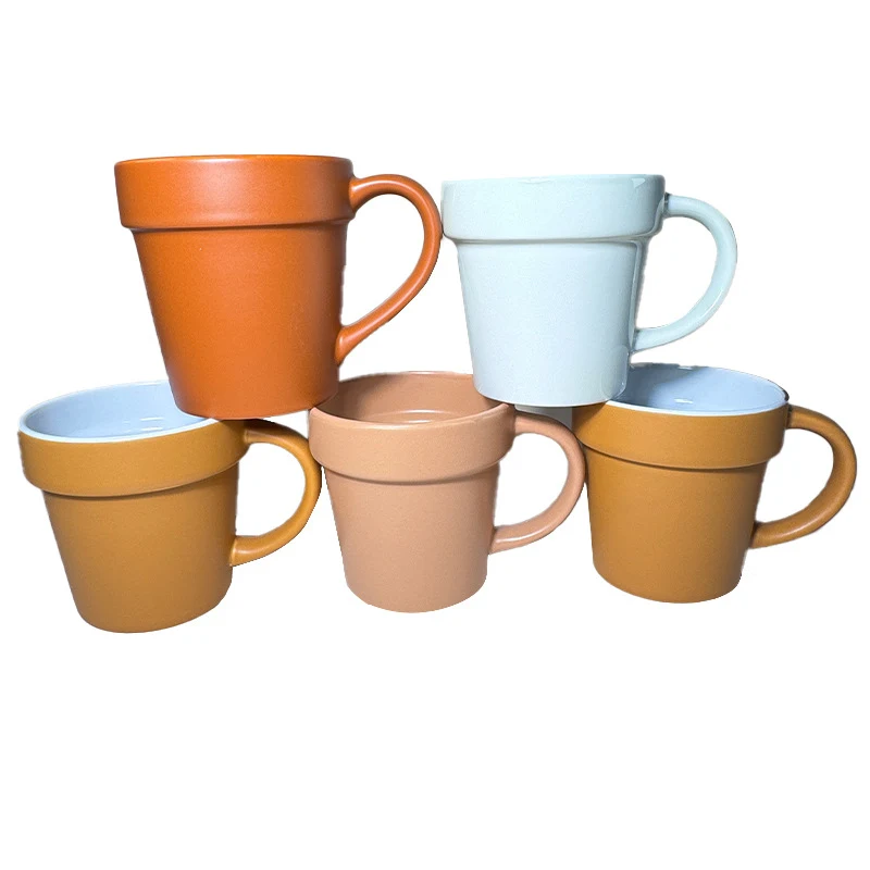 14oz Plant Pot Cup 1