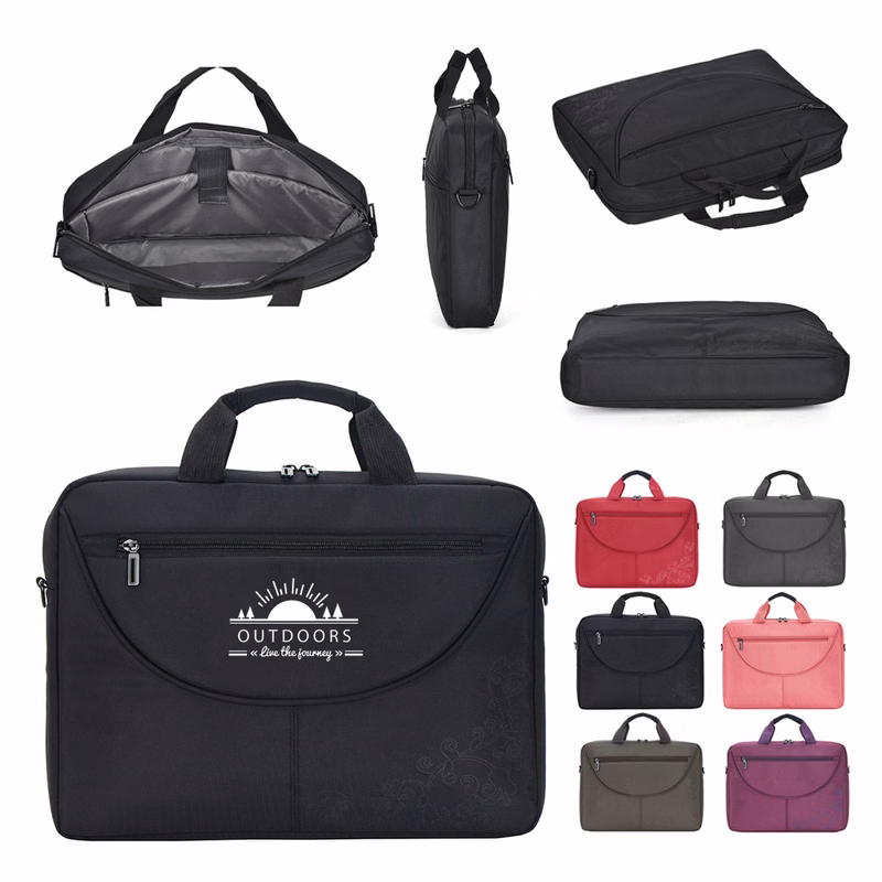14" Laptop Case With Multi Pockets