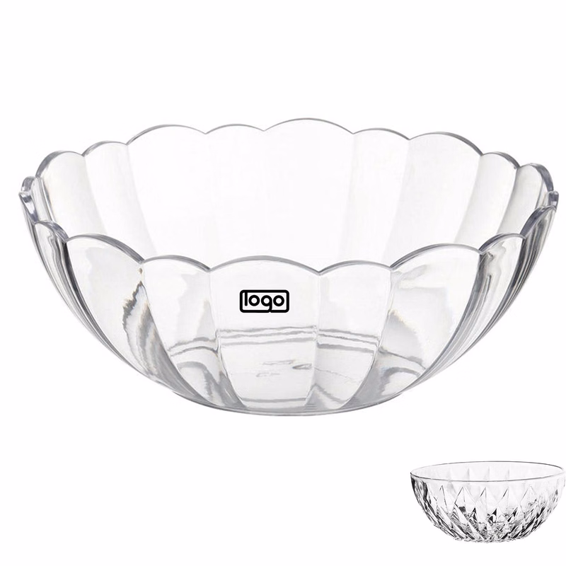 27oz PC Break Resistant Clear Salad Bowl