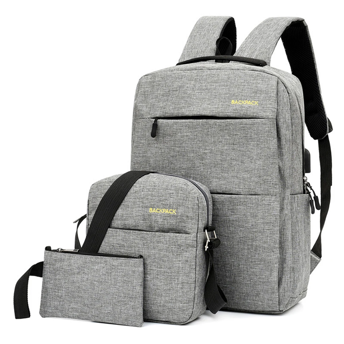 3 Piece Travel Computer Backpack 1