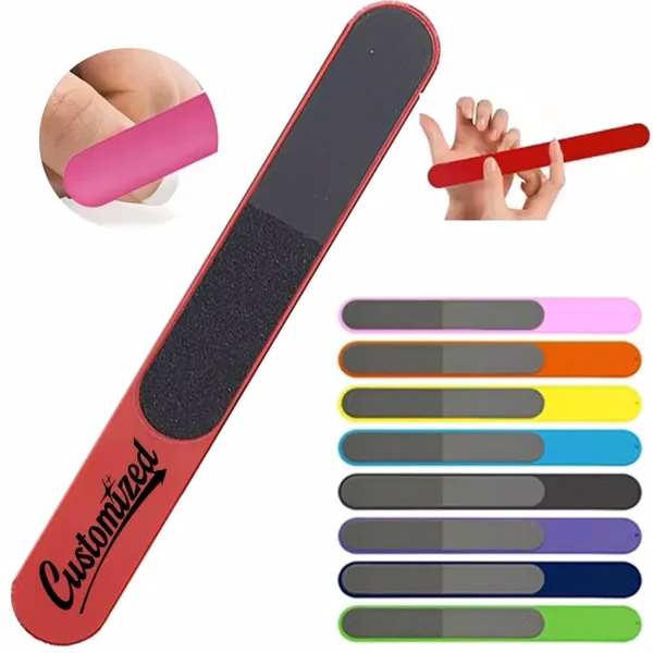 Custom Two-Sided Nail File with Fine and Coarse Grit — Personal Grooming Promo